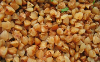 Macarrones de trigo sarraceno con tomillo